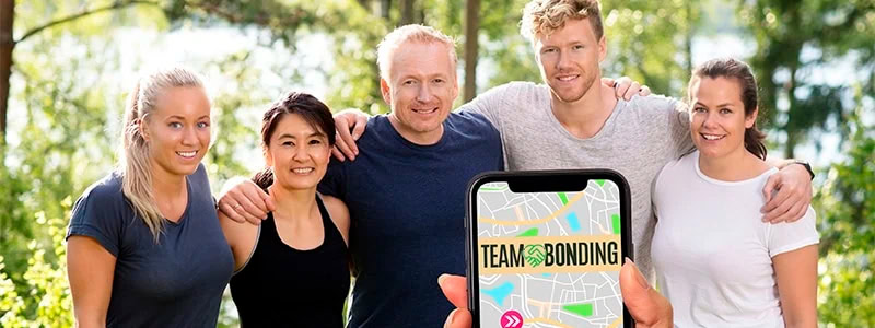 GPS teambuilding med GPS skaber ægte teambonding som tillæg til trivselanalyse.